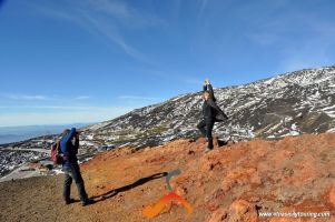 landscape on etna